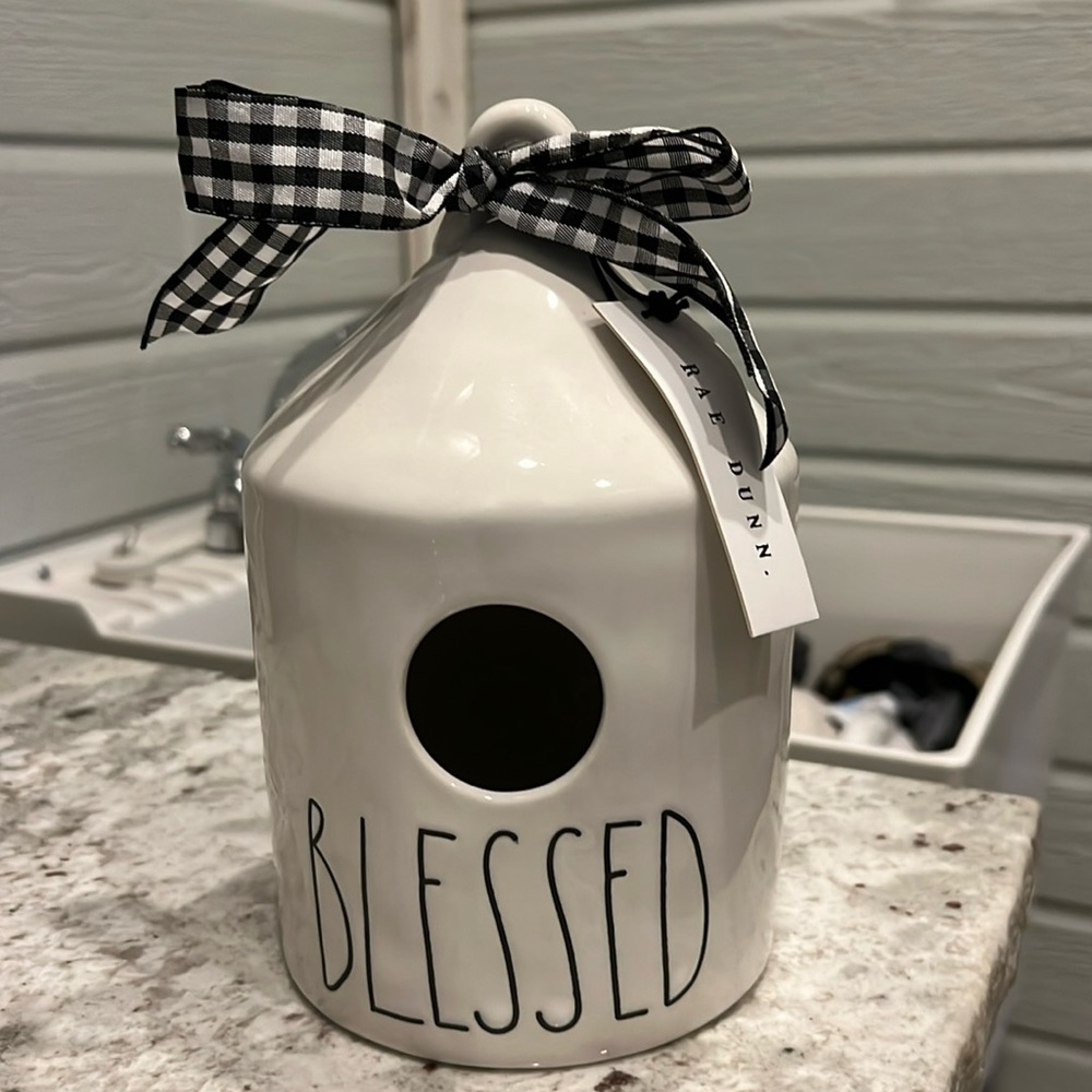 Rae Dunn Birdhouse
